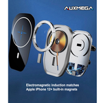 Auxmega 15W Fast Mag-Safe Wireless Charging Car Vent Mount