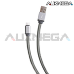 Auxmega 3-FT Genuine Leather Android Cable