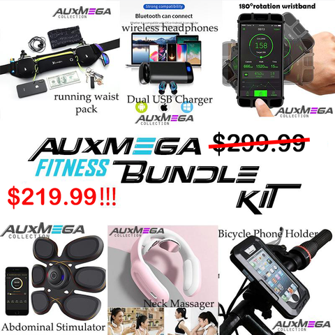 Auxmega™ Fitness Bundle/Kit