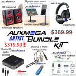 Auxmega™ Rec Artist Bundle/Kit