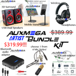 Auxmega™ Rec Artist Bundle/Kit