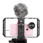 Auxmega™ U-Rig Pro Stabilizer Smartphone Video Rig w/ 3 Shoe Mounts