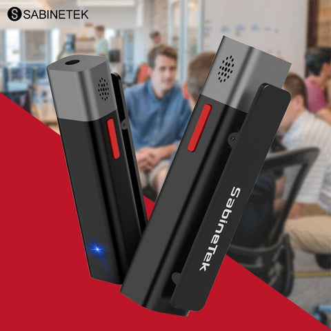Auxmega™ SmartMike+ Wireless Bluetooth Microphone by Sabinetek