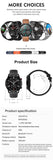 Auxmega™ ECG Smart Watch for Apple/ Android/ Xiaomi