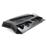 Auxmega Cooling Bracket Fan + 3 Hub USB Dual Controller Charging Station For PS5